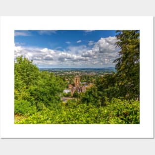 Great Malvern Priory, Malvern, Worcestershire, England Posters and Art